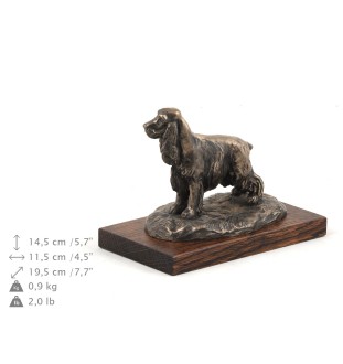 Cocker spaniel angielski figurka na drewnie Art-Dog